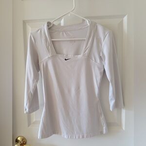 Nike Dri-Fit 3/4 sleeve tennis shirt, size small